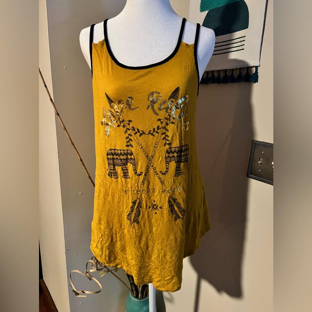 Free Kisses, “Love Rules Without Rules” TankTop Large